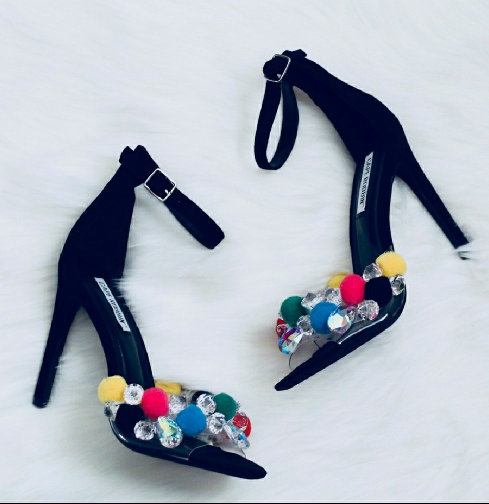 NIB Cape Robbin "Fiesta" Ankle Strap Heels - Picture 5 of 8